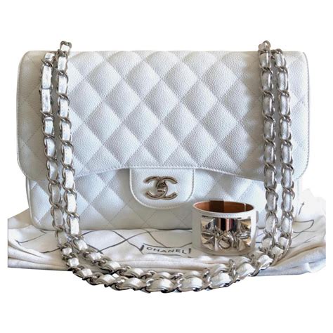 white caviar chanel|Handbags & Bags .